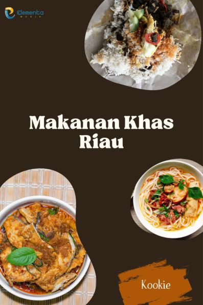 Sampul buku Makanan Khas Riau